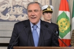 Il Presidente del Senato, Pietro Grasso