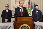 Enrico Letta, Luigi Zanda e Roberto Speranza 