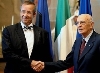 Incontro e successive dichiarazioni alla stampa del Presidente della Repubblica Giorgio Napolitano, con il Presidente della Repubblica di Estonia, S.E. il Signor Toomas Hendrik ILVES 