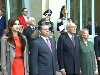 Congedo delle Loro Maesta' il Re e la Regina del Regno Hashemita di Giordania, a conclusione della visita di Stato in Italia.