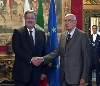 Incontro del Presidente della Repubblica Giorgio Napolitano con il Presidente della Repubblica di Polonia S.E. il Signor Bronislaw Komorowski