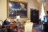 Collegamento in Videoconferenza del Presidente Giorgio Napolitano con il Workshop Ambrosetti a Villa D'Este
