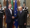 Incontro e successive dichiarazioni alla stampa del Presidente Giorgio Napolitano con il Presidente della Repubblica Federale di Germania Christian Wulff, in visita di Stato in Italia
