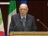 Intervento del Presidente della Repubblica Giorgio Napolitano al Teatro Lirico di Cagliari