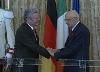 Incontro e successive dichiarazioni alla stampa del Presidente della Repubblica Giorgio Napolitano con il Presidente della Repubblica Federale di Germania, Joachim Gauck.