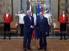 Incontro e successive dichiarazioni alla stampa del Presidente Giorgio Napolitano con il Presidente della Repubblica Ceca, Vàclav Klaus, in visita di Stato in Italia.