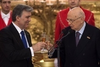 Brindisi del Presidente Napolitano al Pranzo di Stato in onore del Presidente Gül 