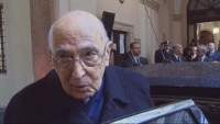 Dichiarazione del Presidente della Repubblica Giorgio Napolitano,al termine della cerimonia di inaugurazione dell'Anno Giudiziario del Consiglio di Stato