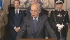 Dichiarazione del Presidente della Repubblica Giorgio Napolitano al termine delle consultazioni