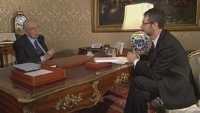 Intervista rilasciata dal Presidente Napolitano a Fabio Fazio conduttore di "Che tempo che fa"