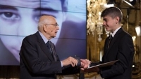 Incontro del Presidente Napolitano con i nuovi Alfieri della Repubblica