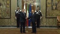 Incontro del Presidente della Repubblica Giorgio Napolitano con il Presidente della Repubblica di Polonia, S.E. il Signor Bronislaw Komorowski.