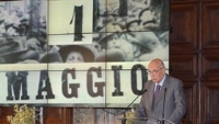 Audio dell'intervento del Presidente Napolitano in occasione della celebrazione della Festa del Lavoro