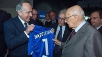 Dichiarazione del Presidente Napolitano al termine della mostra "La Nazionale tra emozioni e storia. Un secolo di calcio azzurro" 