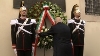 L'omaggio del Presidente Napolitano in via Caetani, luogo del ritrovamento del corpo dell'On. Moro