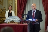 Intervento del Presidente Giorgio Napolitano alla cerimonia di consegna del Ventaglio