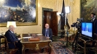 Video  collegamento del Presidente Giorgio Napolitano con l’Università Bocconi in occasione dell’incontro “Giovanni Spadolini a 20 anni dalla scomparsa”