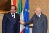 Incontro del Presidente della Repubblica, Giorgio Napolitano con il Presidente della Repubblica Araba d'Egitto, Abdel Fattah Al Sisi.