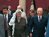 Incontro con il Presidente dell'Autorità Nazionale Palestinese, S.E. il Signor Yasser Arafat.