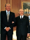Visita in Spagna - Il Presidente Ciampi con il Re Juan Carlos.