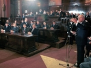 Visita alla Regione Sicilia - Palazzo dei Normanni, commemorazione dell'On. Piersanti Mattarella.