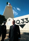 Visita ufficiale in Egitto - Omaggio al Sacrario italiano di El Alamein.