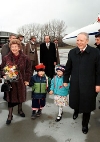 Visita ufficiale nella Repubblica di Polonia - Arrivo all'aeroporto di Balice.