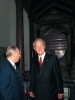 Il Presidente Ciampi e il Presidente Rau visitano la tomba di Federico II di Svevia nella Cattedrale.