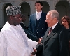 Il Presidente Ciampi incontra il Presidente della Repubblica Federale della Nigeria,Olusegun Obasanjo.