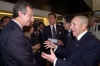 Il Presidente Carlo Azeglio Ciampi con l'On. Walter Veltroni, l'On. Gianfranco Fini e il Presidente della Commissione Europea On. Romano Prodi al Parlamento Europeo.