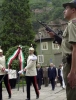 Il Presidente Ciampi rende omaggio ai Caduti nel Cimitero Militare di S. Giacomo.