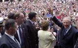 Il Presidente Ciampi in visita a Bolzano.