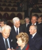 Il Presidente Ciampi con la moglie Franca, il Sen.Gianni Agnelli ed il Presidente del Museo Nazionale del Risorgimento Italiano Franzo Grande Stevenz in visita nell'Aula del Parlamento Subalpino.