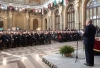 Il Presidente Ciampi durante il suo intervento a Palazzo Garignano, nell'Aula del Parlamento Italiano, in occasione della Ceimonia per i 140 anni dell'Unità d'Italia.