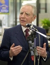 Il Presidente Ciampi, nella sede del quotidiano "Il Tirreno" 