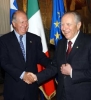  Il Presidente Ciampi con il Presidente della Repubblica del Cile Ricardo Lagos al Quirinale in occasione della visita ufficiale in Italia. 