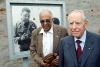 Il Presidente  Ciampi con Ahmed Kathrada, compagno di prigionia di Nelson Mandela, mentre visita il Penitenziario di Robben Island, dove Mandela fu rinchiuso per 17 anni