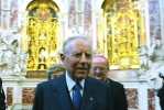 Il Presidente  Ciampi  visita il Reliquiario nella Basilica di S. Antonio