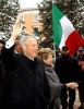 Il Presidente  Ciampi insieme alla moglie Franca al suo arrivo al Convitto Nazionale Mario Pagano