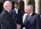  Il Presidente Ciampi accoglie al Palazzo del Quirinale il Presidente della Repubblica di Ungheria Ferenc Madl, in occasione della visita di Stato in Italia.