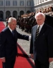 Il Presidente Ciampi accoglie al Palazzo del Quirinale il Presidente della Repubblica di Ungheria Ferenc Madl, in occasione della visita di Stato in Italia.