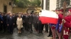 Il Presidente Ciampi insieme alla moglie Franca al suo arrivo a Palazzo Comunale. 