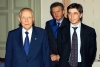 Il Presidente Ciampi con il Presidente della Provincia di Ferrara Sig. Pier Giorgio Dall'Acqua e il Presidente della Regione Emilia Romagna Sig. Vasco Errani