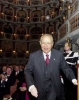 Il Presidente Ciampi poco prima del suo intervento al Teatro Scientifico del Bibiena