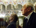 Il Presidente Ciampi con la moglie Franca a Palazzo Pubblico.