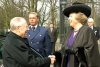 Il Presidente Ciampi con Sua Maest&#224; la Regina Beatrice al suo arrivo al Palazzo Reale