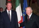 Il Presidente Ciampi con S.A.R. il Granduca Henri del Lussemburgo in visita di Stato in Italia.