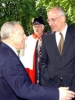 Il Presidente Ciampi con il Presidente della Confederazione Elvetica Pascal Couchepin alla Residenza del Lohn a Kehrsatz.