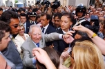 Il Presidente Ciampi al suo arrivo in Prefettura