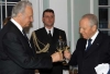 I Presidenti della Repubblica Italiana e di Estonia Carlo Azeglio Ciampi ed Arnold Ruutel durante il pranzo offerto in onore della Coppia presidenziale italiana al Palazzo Presidenziale di Kadriorg.